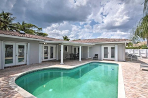 Lauderdale Waterfront Villa with Heated Pool